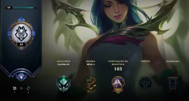 CONTA LOL D4 S10 48 SKINS