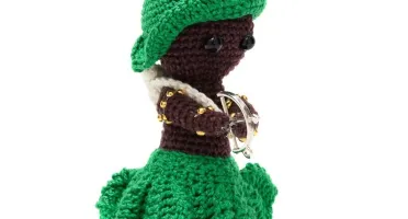 Orixá Oxóssi em Amigurumi