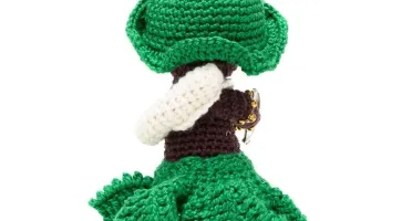 Orixá Oxóssi em Amigurumi