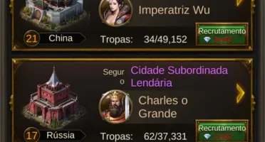 CASTELO K30 Evony - 104M de poder com 5 subs / Servidor 396