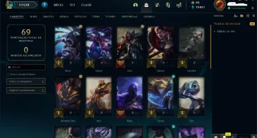 Conta Lol 5/1 na md10 ultima season diamante 4