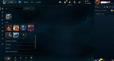 Conta Lol 5/1 na md10 ultima season diamante 4