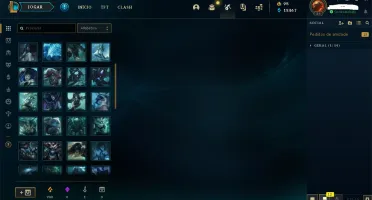 Conta Lol 5/1 na md10 ultima season diamante 4