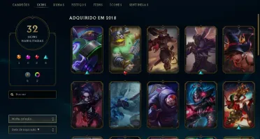 Conta lol diamante 5