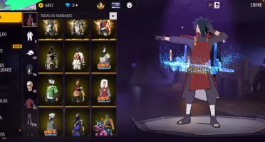 Conta de free fire gemadinha diamante 1 lvl 61