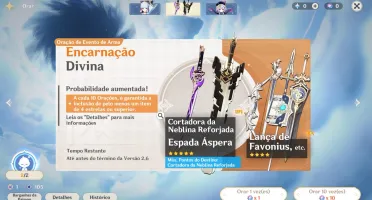 AR42-Ayaka + Espada Aspera + Espinha Celestial + Banner Arma