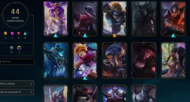 Conta lol gold 4 (44 skins)