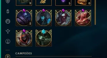 Conta lol gold 4 (44 skins)