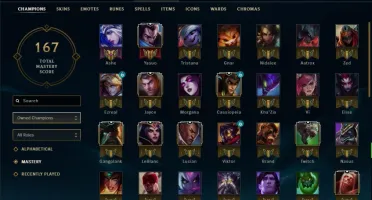 Conta LoL - Gold 3 - 73 champs
