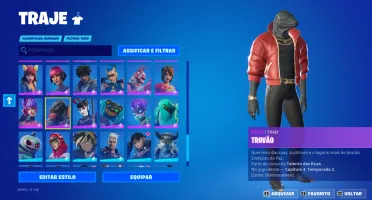 ⭐️FORTNITE⭐️1050 Vbuck⭐️94Skins⭐️Passe atual⭐️Midas⭐️LARA.C⭐