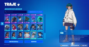 ⭐️FORTNITE⭐️1050 Vbuck⭐️94Skins⭐️Passe atual⭐️Midas⭐️LARA.C⭐