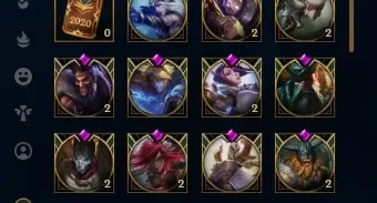 CONTA LOL ANTIGA! 160 SKIN E 10 CHROMAS!!