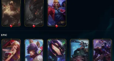 Conta Unranked 57skins  107 champs, ex plat
