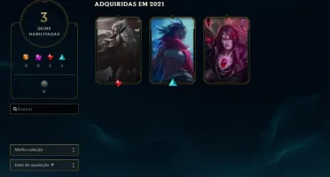 conta league of legends main suporte