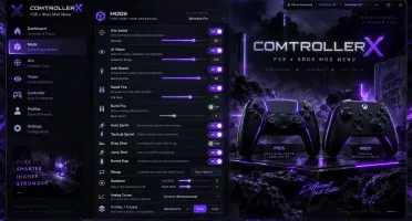 🎮 Controllerx — Mods + Macros + Ai Vision Para Console 🟣