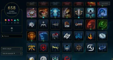 Todas As Skins Mais Raras Do Lol! Black Alistar Kayle Pratea