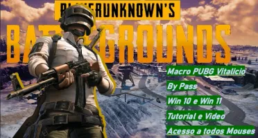 Macro Script PUBG PC (Steam) Todos Mouses (TimeLife)