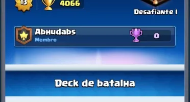 CLASH ROYALE LV 13 7 CARTAS MAX CHANGE NAME POSSÍVEL
