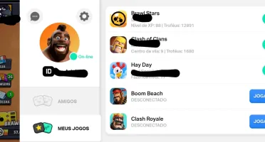 Conta SupercellClashofClanscv9/Brawl Stars:12k de troféus