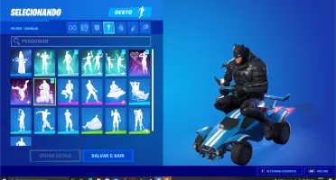 Conta Fortnite top skins, Salve o Mundo e cód. Quadrinhos