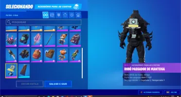 Conta Fortnite top skins, Salve o Mundo e cód. Quadrinhos