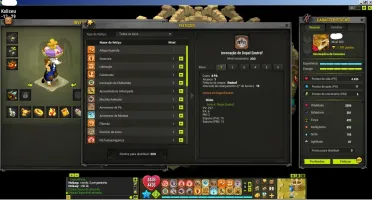Conta DOFUS (SPI) ENU 200 Com set Full e 7.5mk