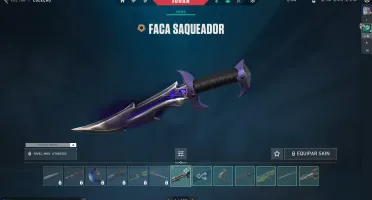 Conta VALORANT barata com várias skins e ascendente