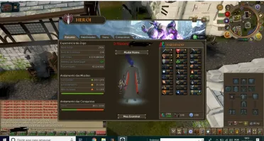Vendo Runescape 3 acc 15 anos , max cape 200m itens !