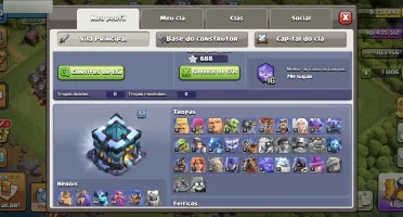 Conta Clash of Clans CV13 Bem Evoluída – Pronta para Jogar