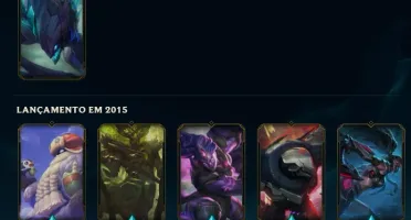 CONTA LOL 2013, MUITAS SKINS.