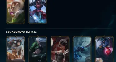 CONTA LOL 2013, MUITAS SKINS.