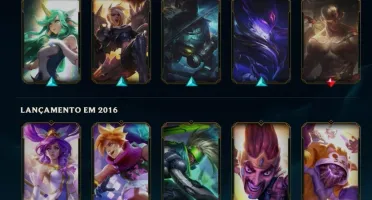 CONTA LOL 2013, MUITAS SKINS.