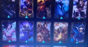 Conta Bronze 1, com 363 skins, Full Champions