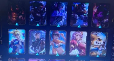 Conta Bronze 1, com 363 skins, Full Champions