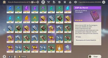 AR56 - 26 itens cinco estrelas + 5 armas do PB