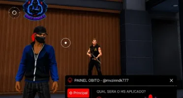 [Painel Obito + Aura]-Free Fire🔥-Full Capa🍓