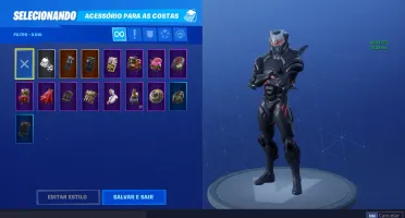 Conta FORTNITE 27skins,danças da season 3/4 e outras season