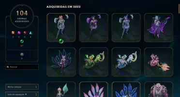 MAIN SUP + 200 SKINS TOTAL / LVL 482 / EX PLAT / UNICO DONO
