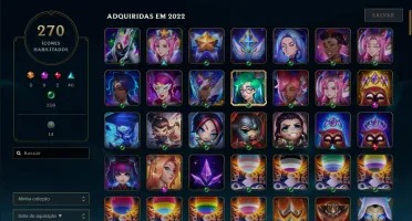 MAIN SUP + 200 SKINS TOTAL / LVL 482 / EX PLAT / UNICO DONO