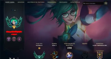 MAIN SUP + 200 SKINS TOTAL / LVL 482 / EX PLAT / UNICO DONO