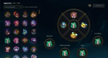 MAIN SUP + 200 SKINS TOTAL / LVL 482 / EX PLAT / UNICO DONO