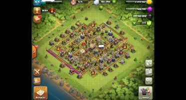 CLASH OF CLANS CV 11 95% FULL