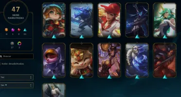 CONTA LOL- LVL 284 - 140 Champions - 47 Skins - FULL ACESSO
