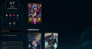 CONTA LOL- LVL 284 - 140 Champions - 47 Skins - FULL ACESSO