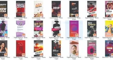 1.000 Stories Animados editaveis em Power point