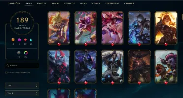 Conta Valorant Com 8 Facas E 135 Skins