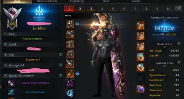 conta lost ark pronta pra o end game