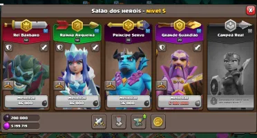 Cv12 Conta Top - Heróis Fortes - 3200 Gemas