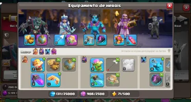 Cv12 Conta Top - Heróis Fortes - 3200 Gemas