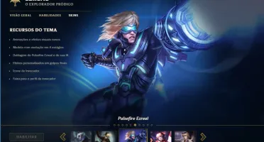Conta Gold III / Skin Ez Pulsefire